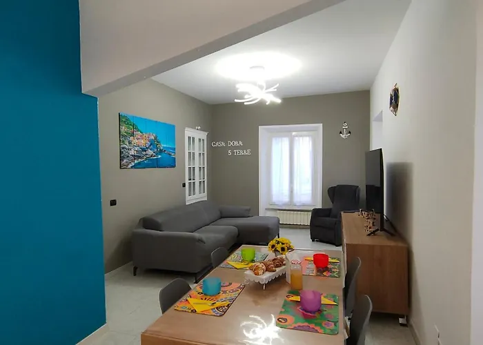 Casa Dora 5 Terre Close To Trains And Ferries With Ac - Wi-fi